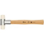 Soft-faced hammer with nylon head sections head 33mm