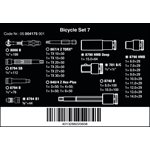 Bicycle Set 7 Zyklop Speed Ratchet Set 27 pieces 3 / 8. metric