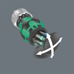 Bicycle Set 5 Ratchet Screwdriver 7 bits with magazine in the handle Stainless