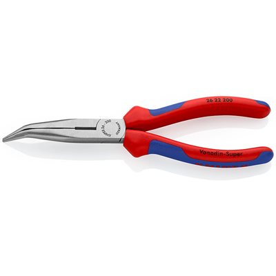 Angled Long Nose Pliers w / Cutter-Comfort Grip Angled Long Nose Pliers w / Cutter-Comfort Grip
