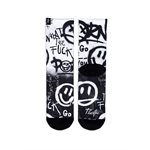 Pacific & Co. Sublimated ACID B&W Socks S / M