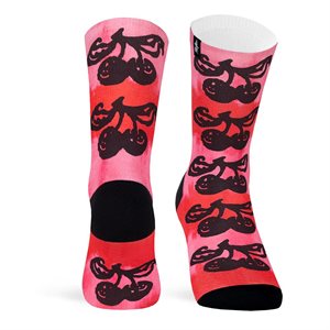 Pacific & Co Socks Sublimated CHERRY Socks S / M