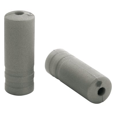 150 embouts Ø5,0mm PVC argent 150 embouts Ø5,0mm PVC argent