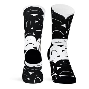 Pacific & Co Socks Sublimated FACES Socks S / M