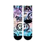 Chaussettes Pacific & Co. Sublimées ACID COLORS L / XL